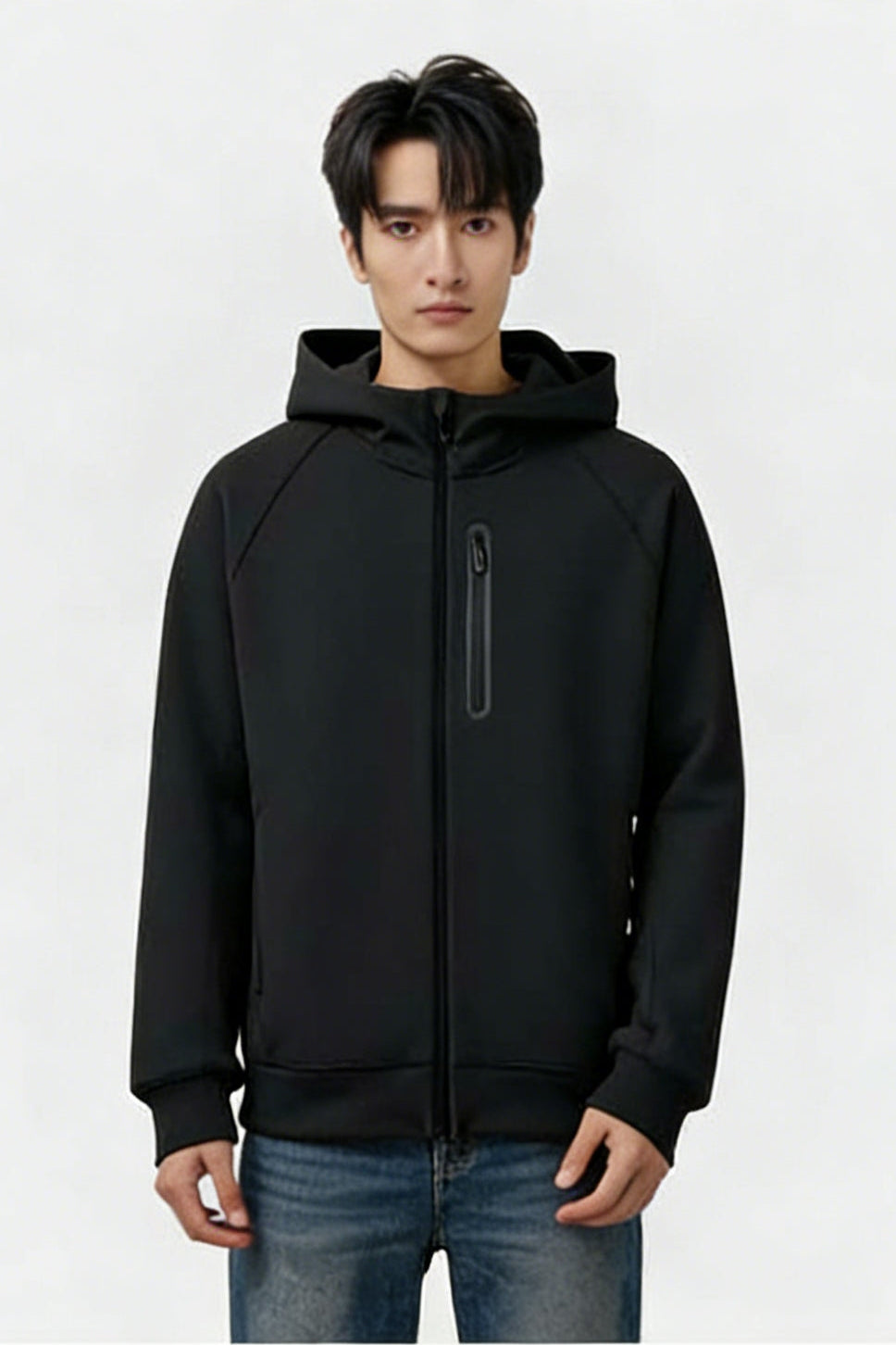 Zip-Up Thermal Windbreaker