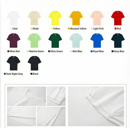 Classic Crewneck Cotton T-Shirt