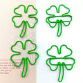 Four-leaf Clover Paper Clips 36mm*28mm / Metal / 12 PCS per Pack